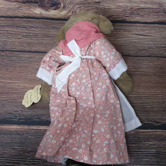Bearly There Jointed Teddy Bear by Linda Spiegel To Market Mama Ida - 18" tall - Picture 10 of 10